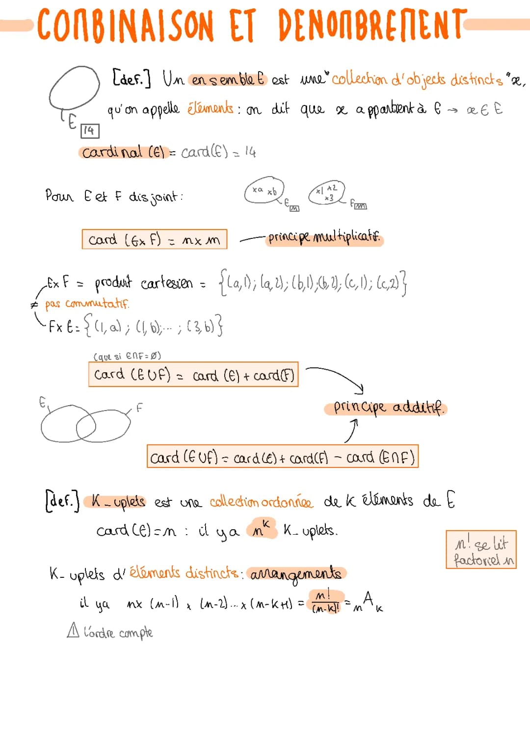 Amuse-toi avec le Dénombrement et le Triangle de Pascal : Exercices et PDF!