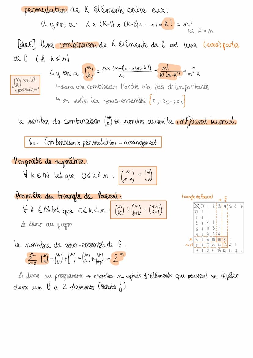 COMBINAISON ET DENOMBREMENT
요
14
[def.] Un ensemble & est une collection d'objects distincts",
qu'on appelle éléments : on dit que se appart