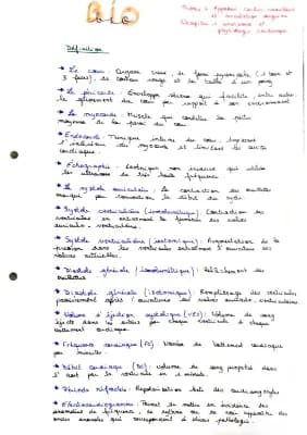 Know Appareil cardio-vasculaire et circulation sanguine  thumbnail