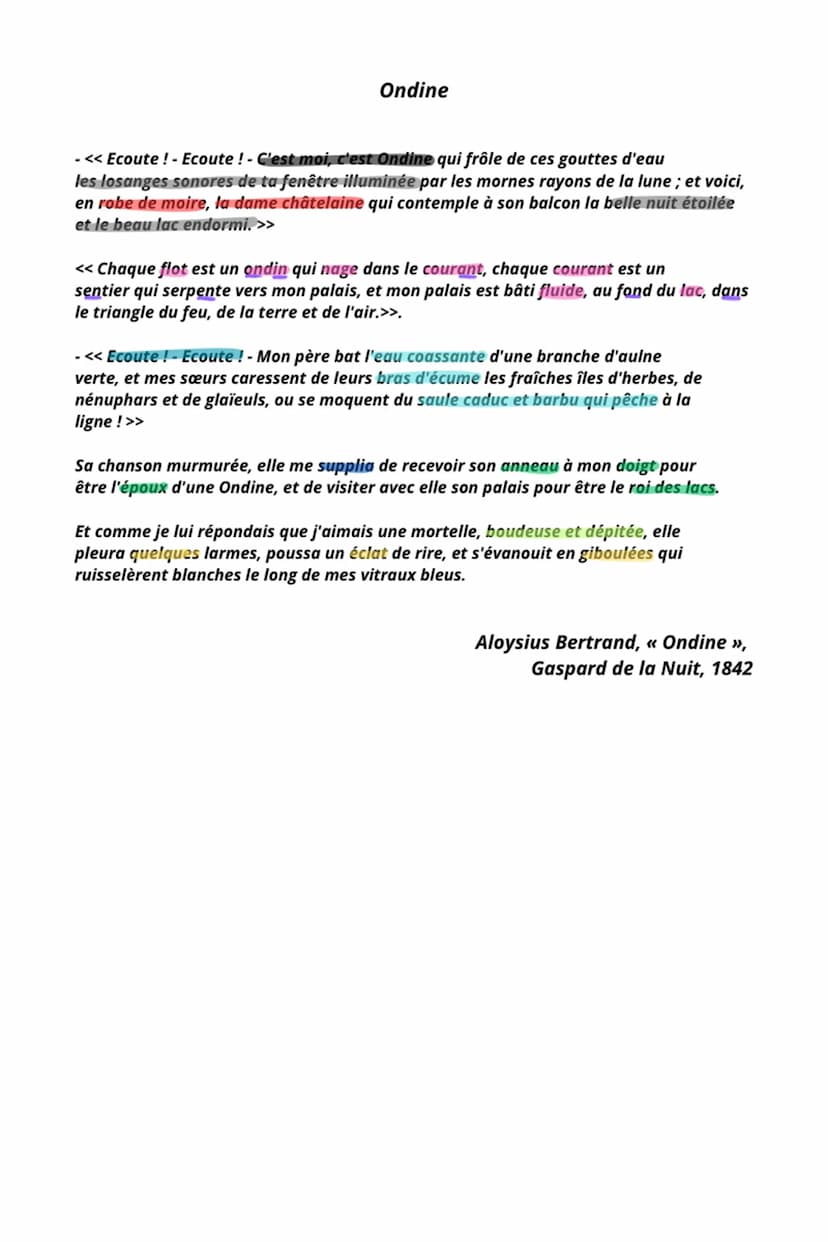 INTRODUCTION :
Aloysius Bertrand est un auteur méconnu du XIXe siècle. C'est lui
qui a inventé le poème en prose. Forme reprises ensuite, pa