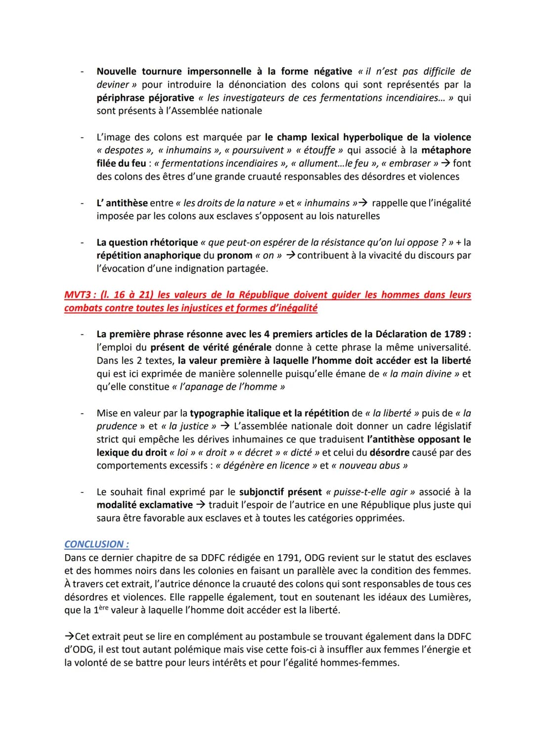 Étude linéaire 8:
<< Forme du contrat social » Olympe de Gouges
INTRO:
Olympe de Gouges est une femme de lettres qui s'inscrit dans le mouve