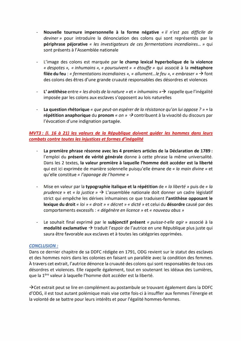 Étude linéaire 8:
<< Forme du contrat social » Olympe de Gouges
INTRO:
Olympe de Gouges est une femme de lettres qui s'inscrit dans le mouve