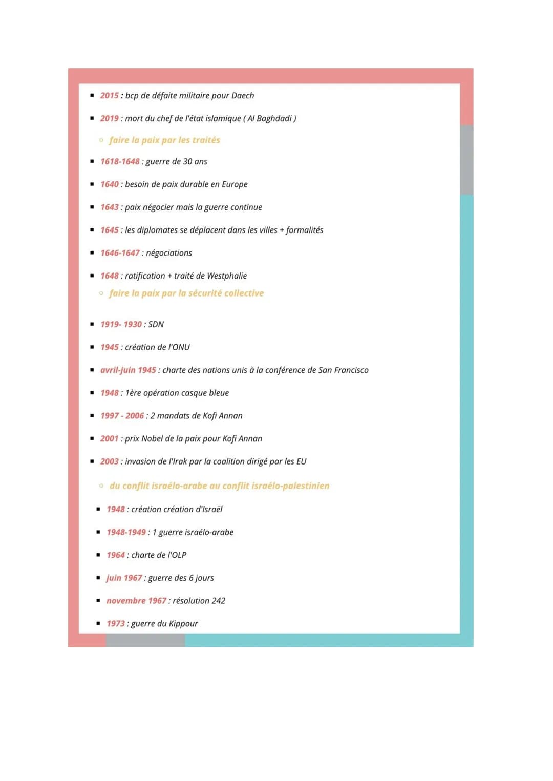 Thème 2 :
faire la guerre, faire la
paix : formes de conflits
et modes de résolution
-INTRODUCTION - :
Thème 2 faire la guerre, faire la pai