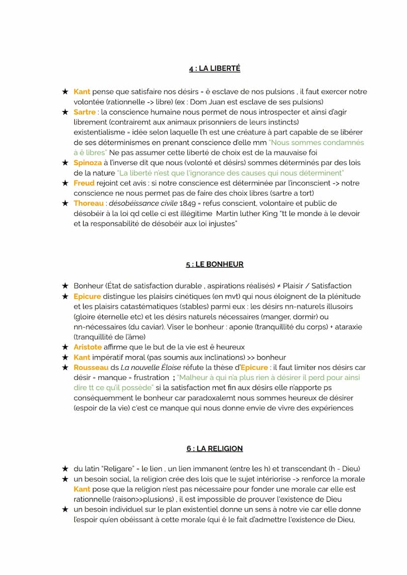 1: LA CONSCIENCE
conscience spontanée : ê présent, en éveil
conscience morale: Descartes doute méthodique : les sens sont trompeurs donc il

