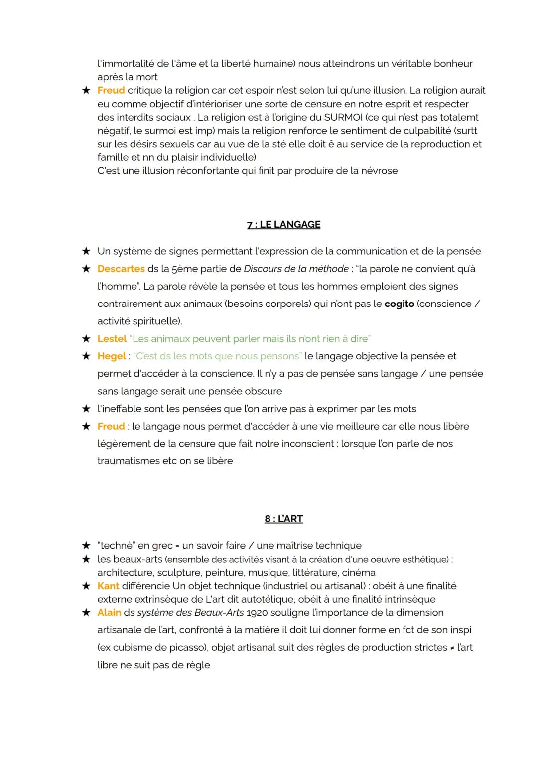 1: LA CONSCIENCE
conscience spontanée : ê présent, en éveil
conscience morale: Descartes doute méthodique : les sens sont trompeurs donc il
