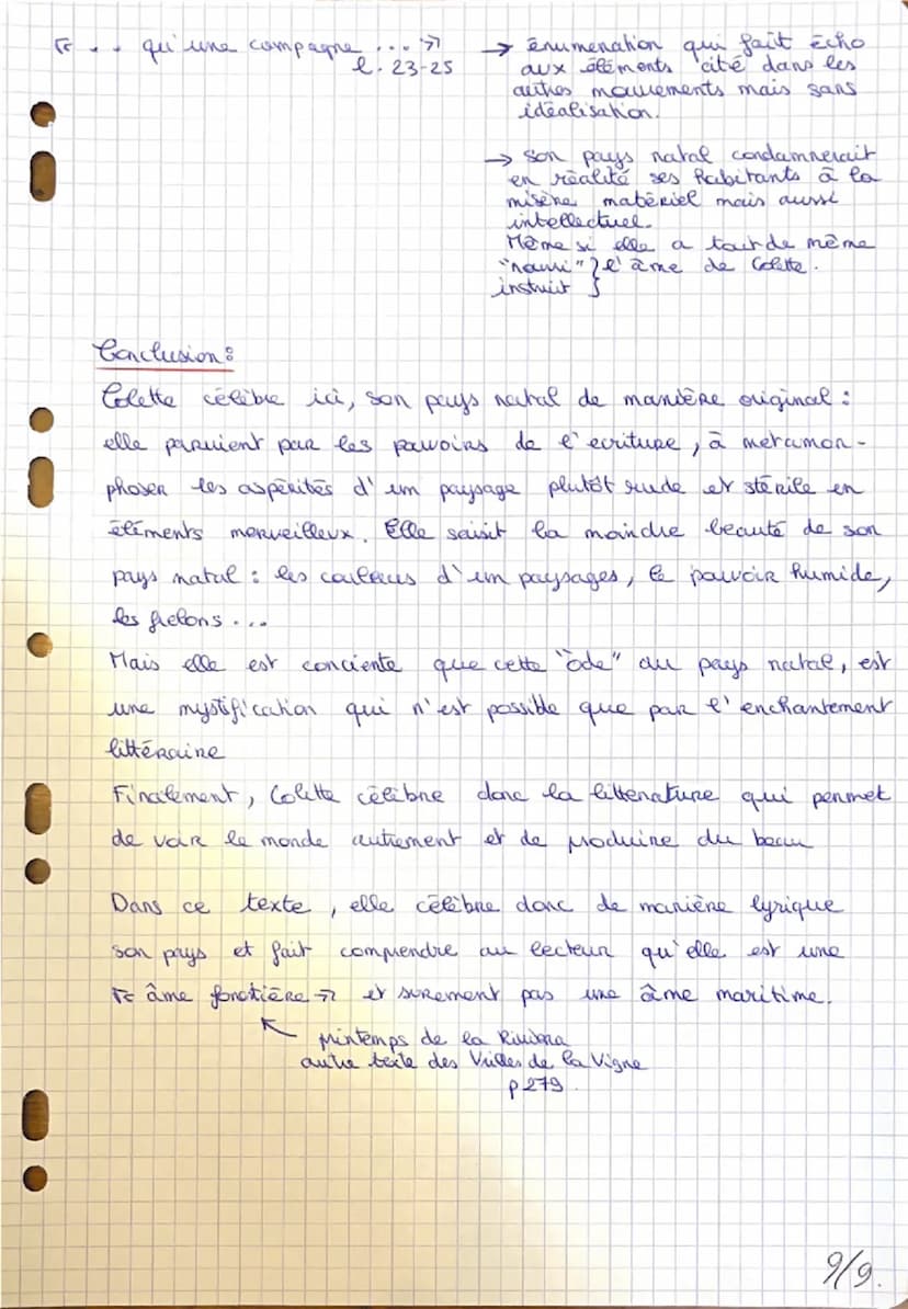 Clara
Teyssien
AT4
introduction:
Jain Gris
e
du 20
Fiche Bac Français
SIDO
FF JOUR gud » p. 150
Les willes de to vignes.
à été écut par Cole