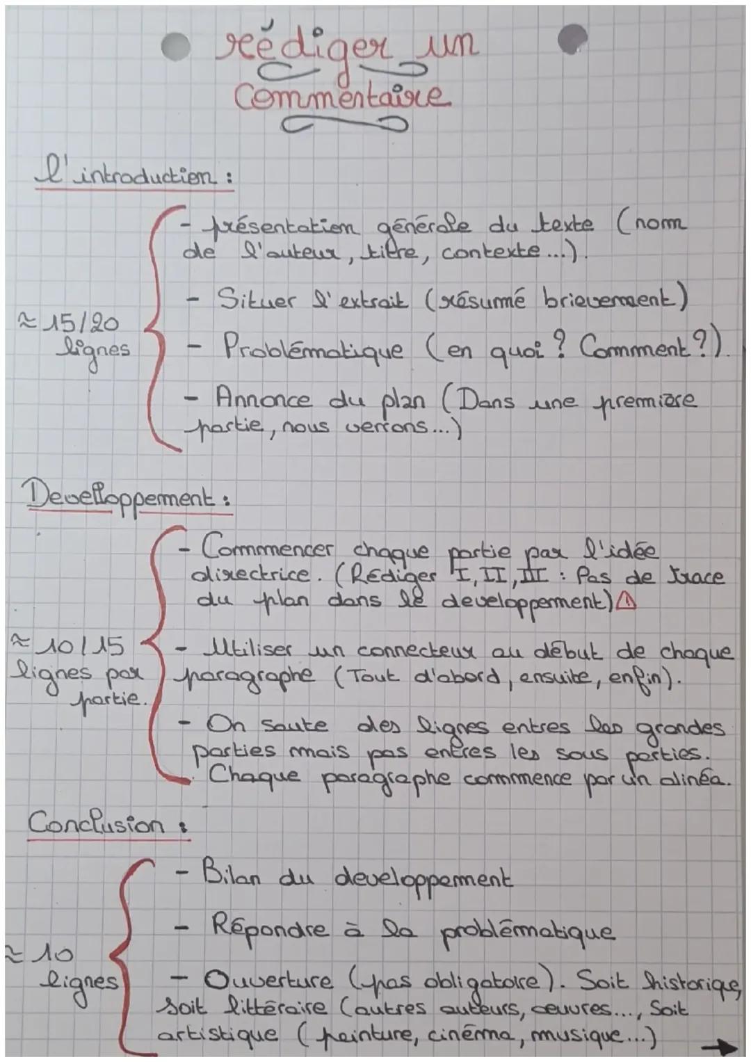 Comment rédiger un commentaire littéraire : astuces et schéma d'analyse