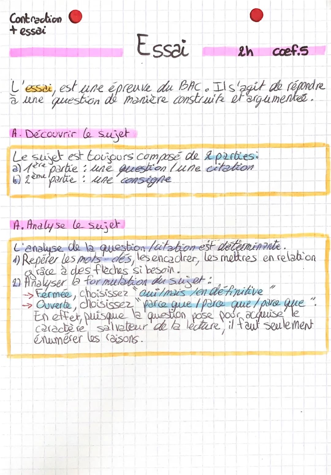 Commentaire
Commentaire
4h
coef. 5
Étape 1: Au Brouillon
11- S'approprier le texte - 1h.
О
• Lire plusieurs fois le texte. 5 min
0
5min
Note