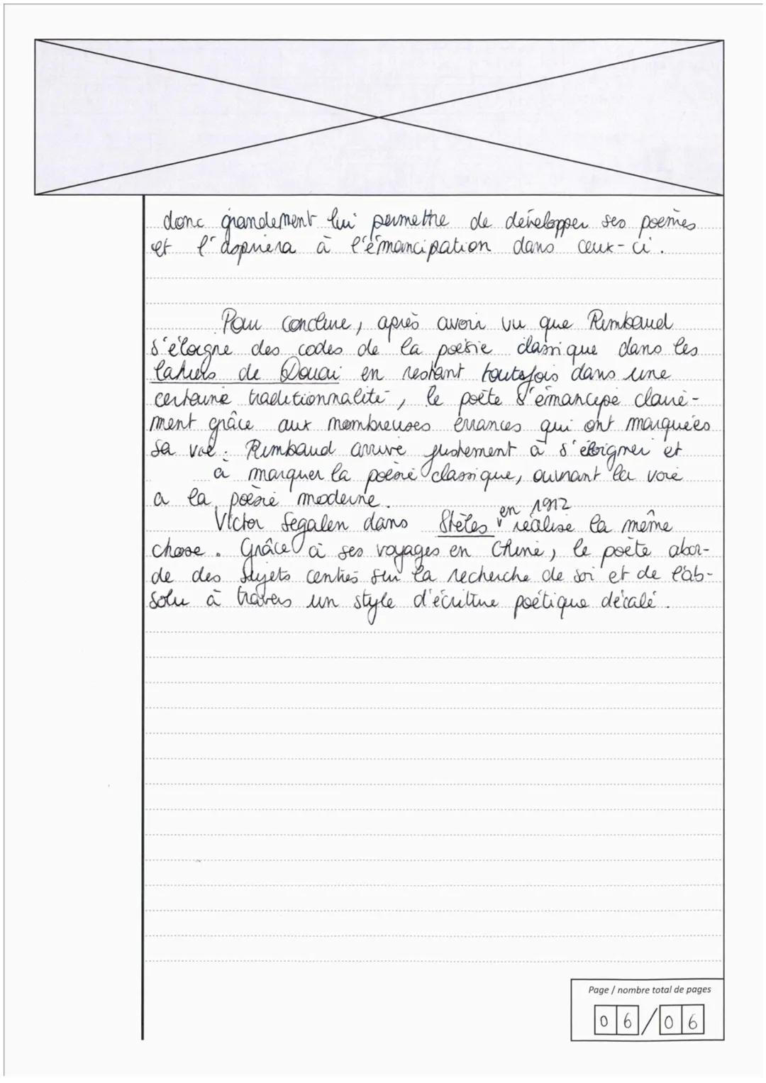 # COPIE

# ÉPREUVES ANTICIPÉES DU BACCALAURÉAT

## Épreuve

Baccalauréat général
2024
Français écrit - Baccalauréat général
24-FRGEME1

## C