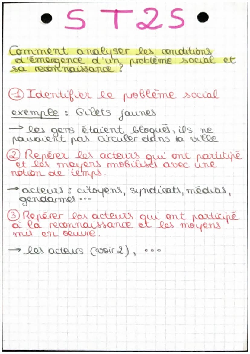 ST2S.
Chapitre 6: Problématique sociales et
reconnaissance des problèmes sociaux
Précarité: abscence de sécurité dans
differents domaines de