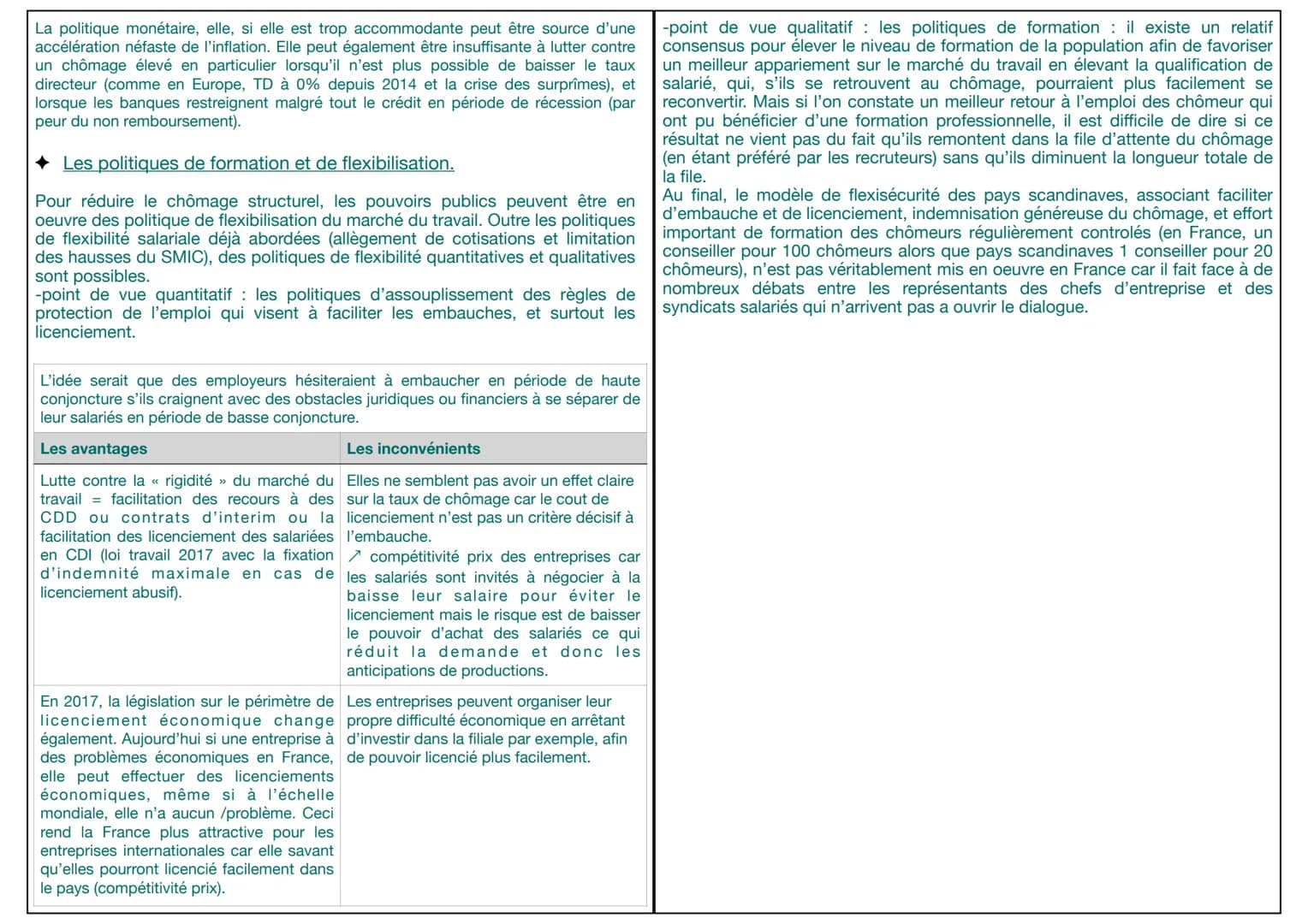 Définitions :
*
SES
Economie
Chômage situation d'un individu sans emploi, qui en recherche un, en
étant disponible pour l'occuper.
Taux de c