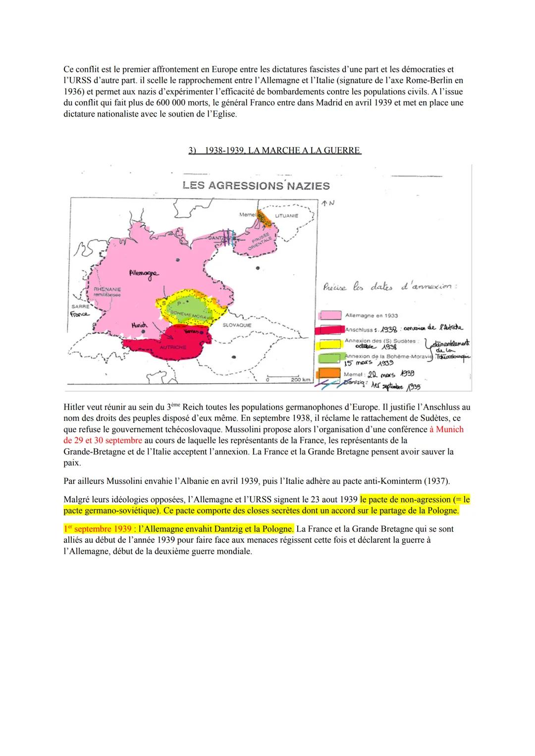 CHAPITRE 2 : LES REGIMES TOTALITAIRES EN EUROPE PENDANT L'ENTRE
DEUX GUERRES
Contrôle de la population
Embrigadement
Nom et rapide biographi