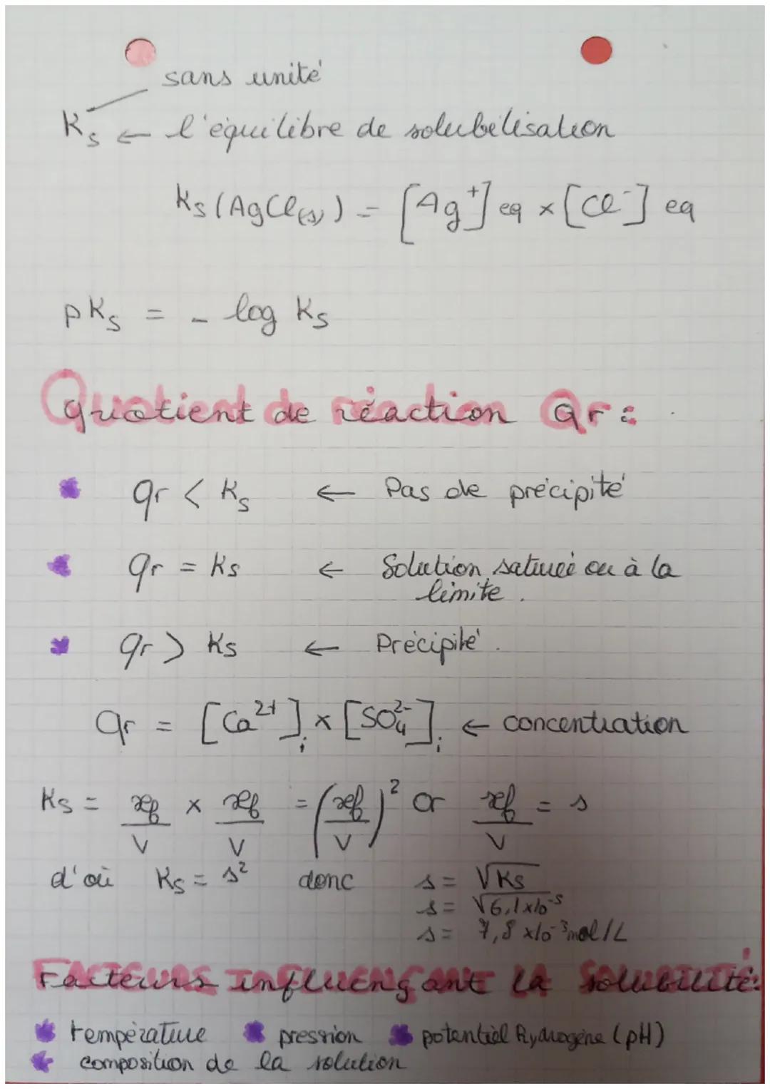 E Dignch
Solvorlité:
que
La solubilité est la quantité maximale
peut dissoudre par litre de solution & line
température et a pine pression d