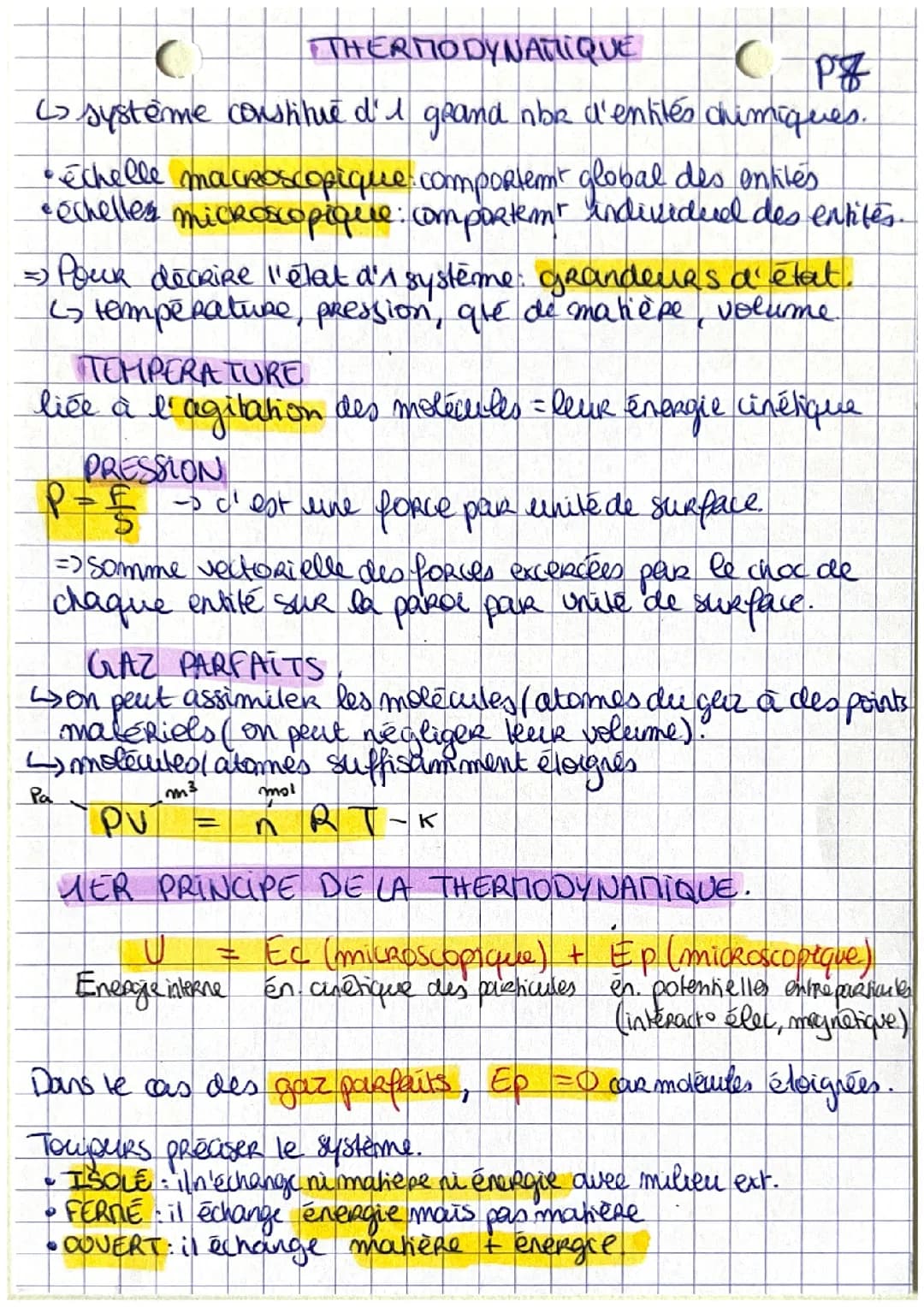 Thermodynamique 