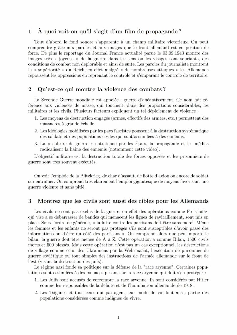 LYCEE GENERAL ET TECHNOLOGIQUE LA BRUYERE
Le front de l'Est et la guerre d'anéantissement
7 mars 2022
AFFICHARD-PIERRI Gaëtan : gaetan.affic