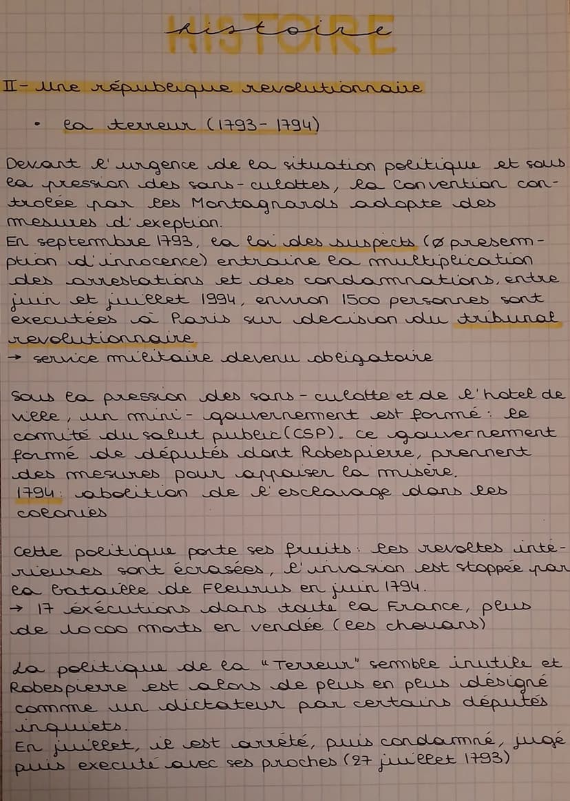 histoire
1792
cons
1789
21 sep.
abolition
royauté
1792
supprage
universel
26 aout 1789
DDHC
monarchie
utionnelle
1790 1791
14 juillet 1789
p
