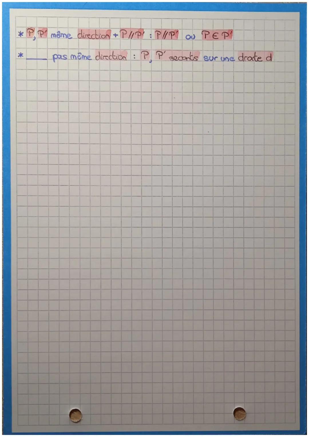 (2

maths:

Formules
* Coplanaire: $\vec{w}= x\vec{u}+y\vec{v}$
*Colinéaire : $\vec{w}=k\vec{v}$
* $\vec{u}+\vec{v} = (x+x'; y+y'; z+z')$
* 
