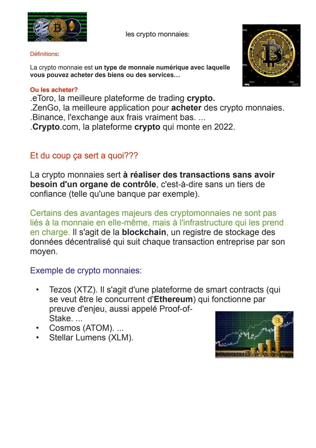 101010
1001
BE
ethereum011001
les crypto monnaies:
B
Ou les acheter?
eToro, la meilleure plateforme de trading crypto.
.ZenGo, la meilleure 