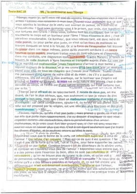 Know Texte bac « La controverse avec Tiberge » thumbnail
