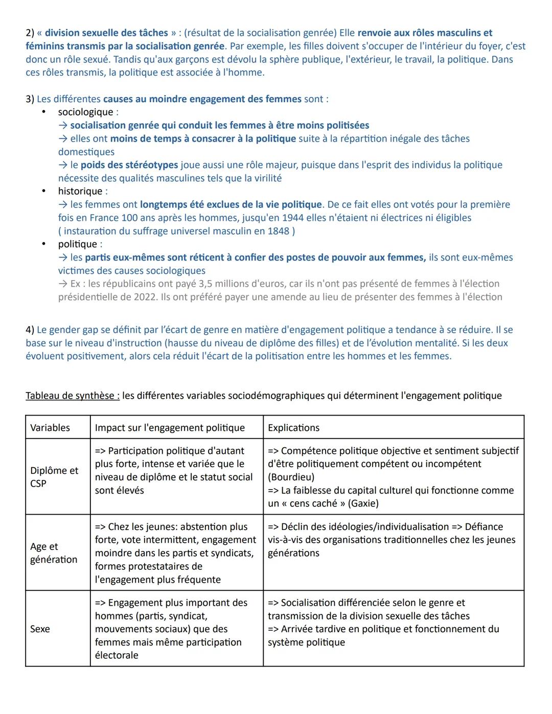 Chapitre 1 - Comment expliquer l'engagement politique dans les sociétés
démocratiques ?
A la fin du chapitre, vous devez être capable de :
C