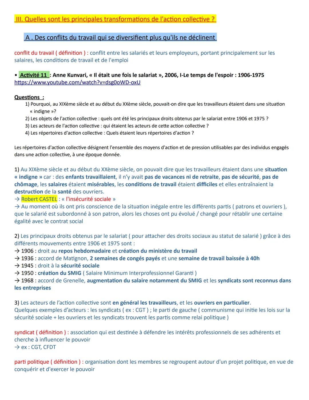 Chapitre 1 - Comment expliquer l'engagement politique dans les sociétés
démocratiques ?
A la fin du chapitre, vous devez être capable de :
C