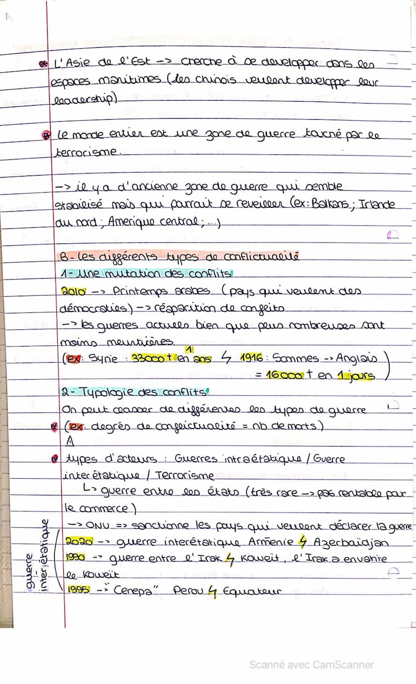 O
Theme 2 faire la guerre, faire la paix : formes de
Conflits et modes de resolution
2
Chapitre introductif: formes de conflits et tentative