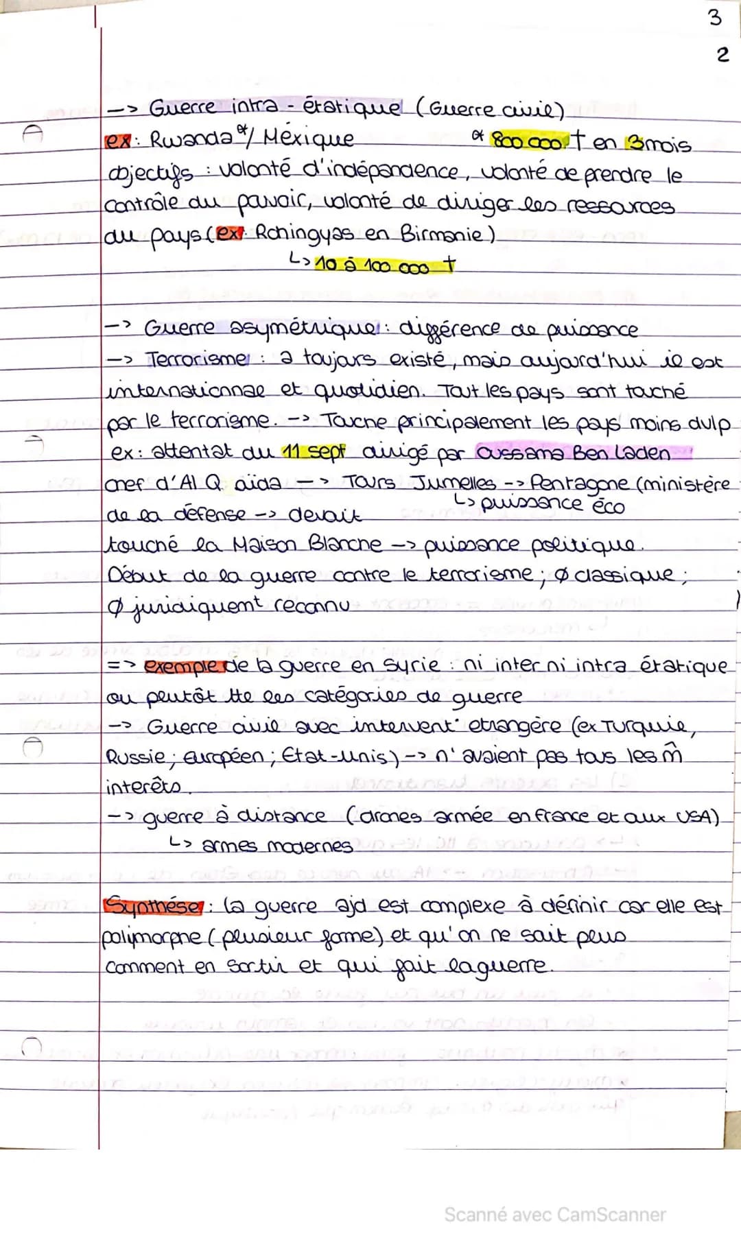 O
Theme 2 faire la guerre, faire la paix : formes de
Conflits et modes de resolution
2
Chapitre introductif: formes de conflits et tentative