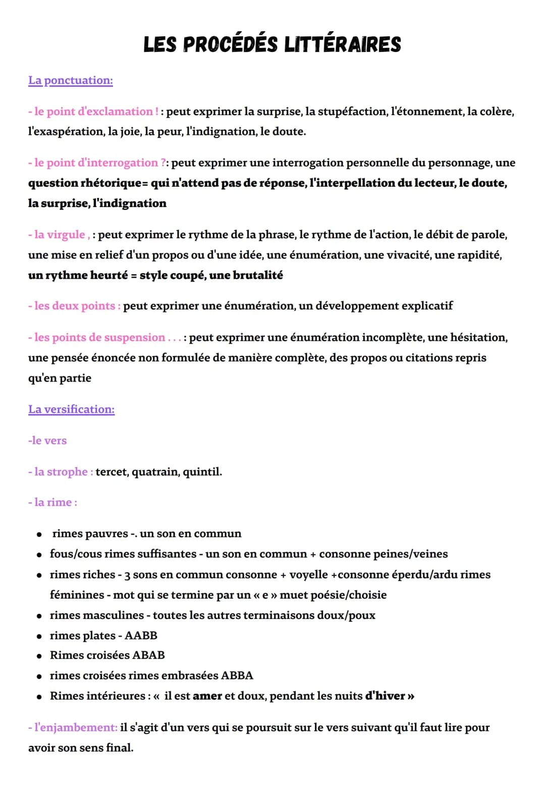 Découvre Les Types de Rimes et Points de Vue en Poésie!