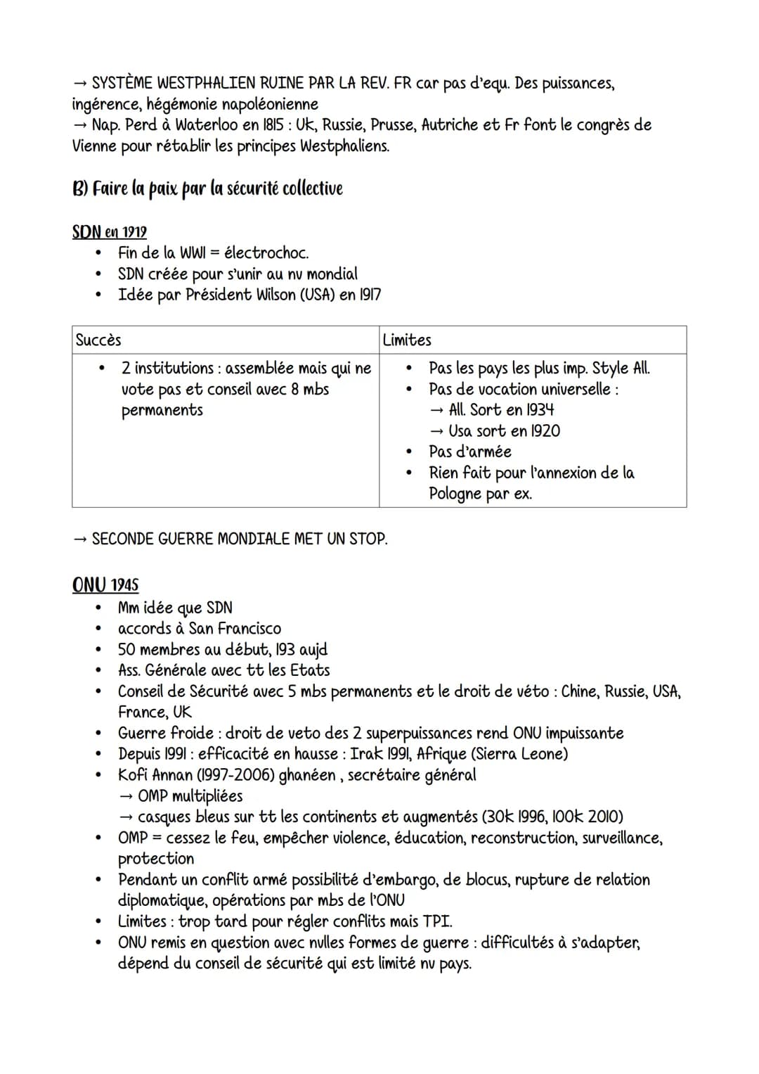 paix
Introduction formes de conflits et tentatives de paix
Essai de typologie
●
●
●
●
●
●
→
conflit interétatique : oppose 2 États ou plus
I