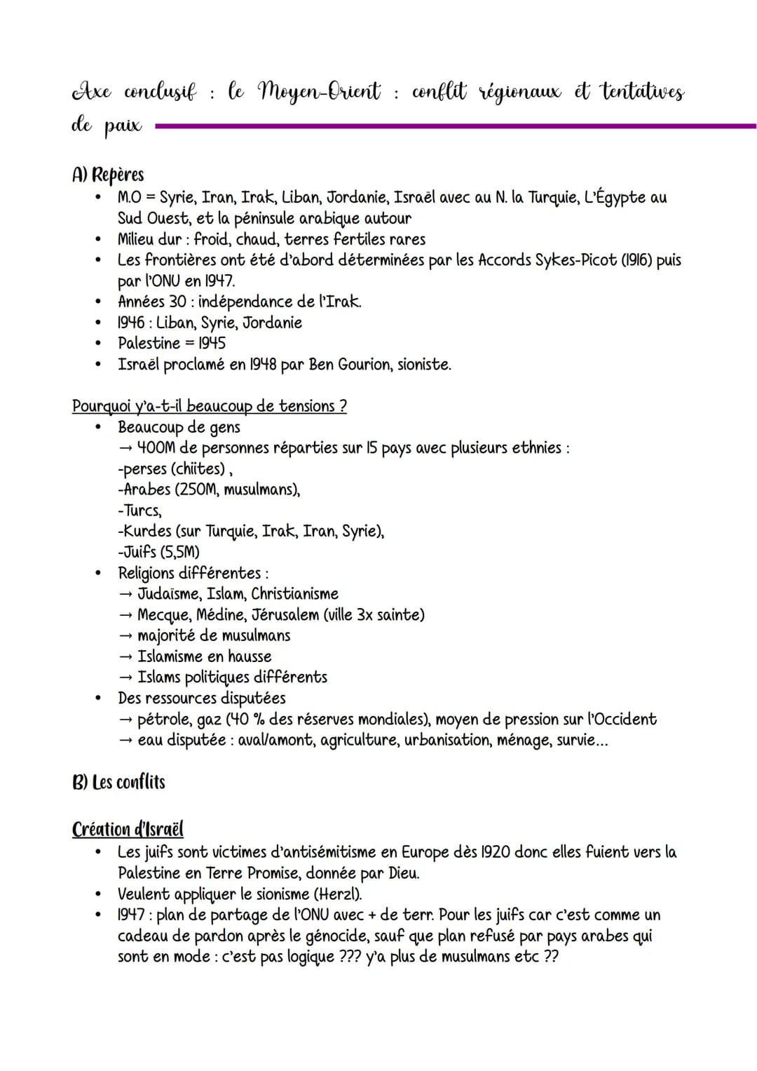 paix
Introduction formes de conflits et tentatives de paix
Essai de typologie
●
●
●
●
●
●
→
conflit interétatique : oppose 2 États ou plus
I