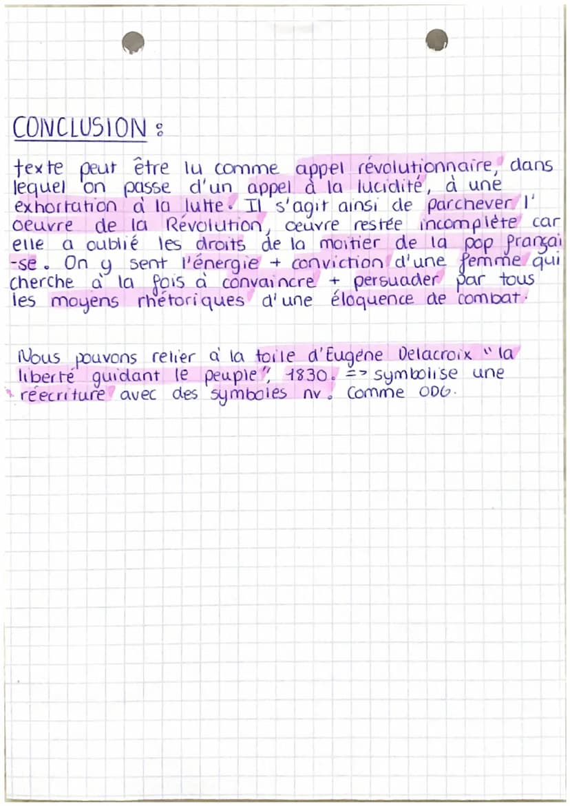 Ouvrir yeux sur I'
injustice du sort
reserve aux F
appel à soutenir la
Declaration
rambat feministe les
droits preexistent
deja
métaphore
év
