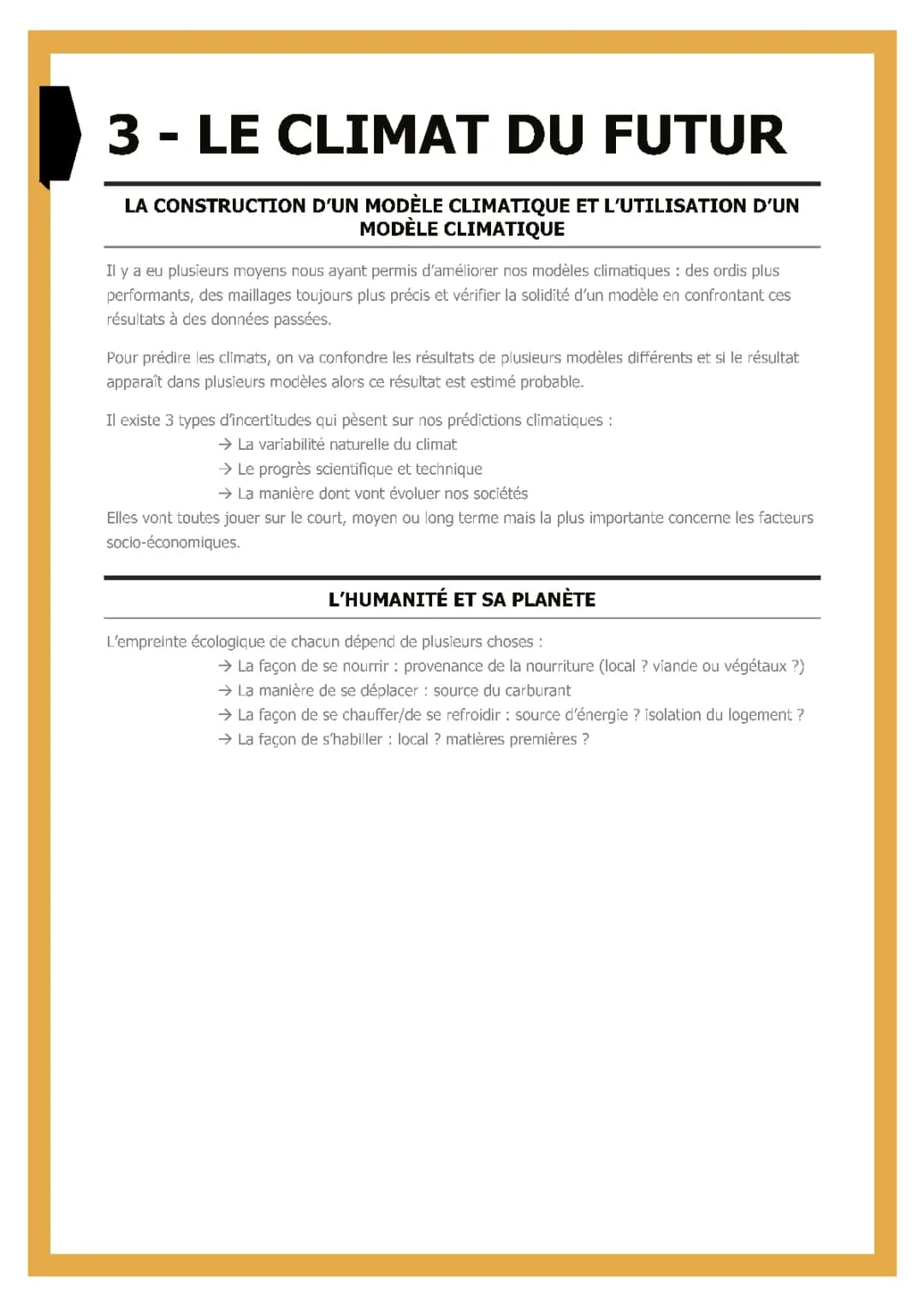 Le climat du futur : Modèles GIEC, cartes 2050 et empreinte écologique