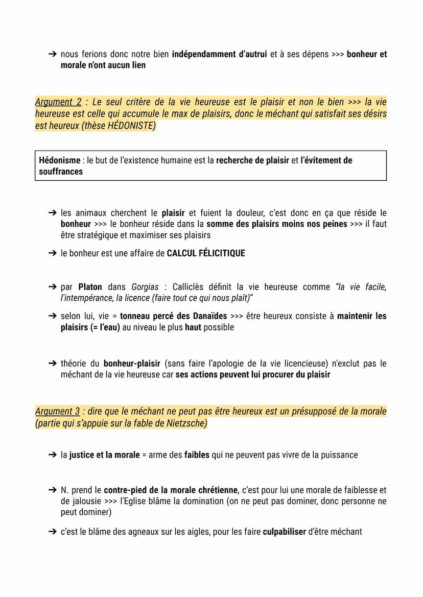 1. LA NOTION DE BONHEUR
A. DU TERME AU CONCEPT
Le bonheur
BON = bonne / HEUR = chance (ancien français) >>> la bonne chance
➤ les "porte-bon