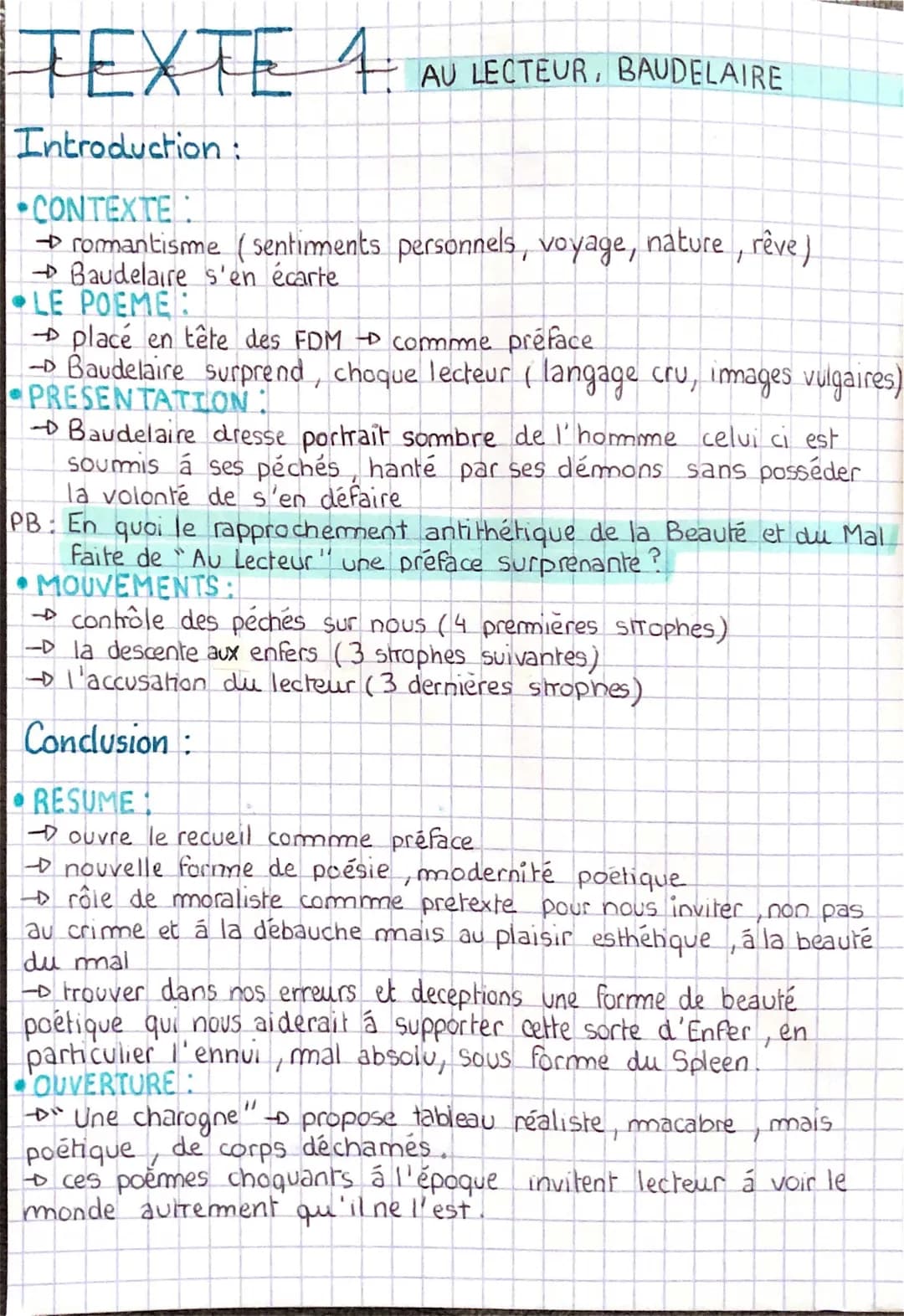 Découvre Charles Baudelaire : Analyse simple de 'Au lecteur' et ses poèmes