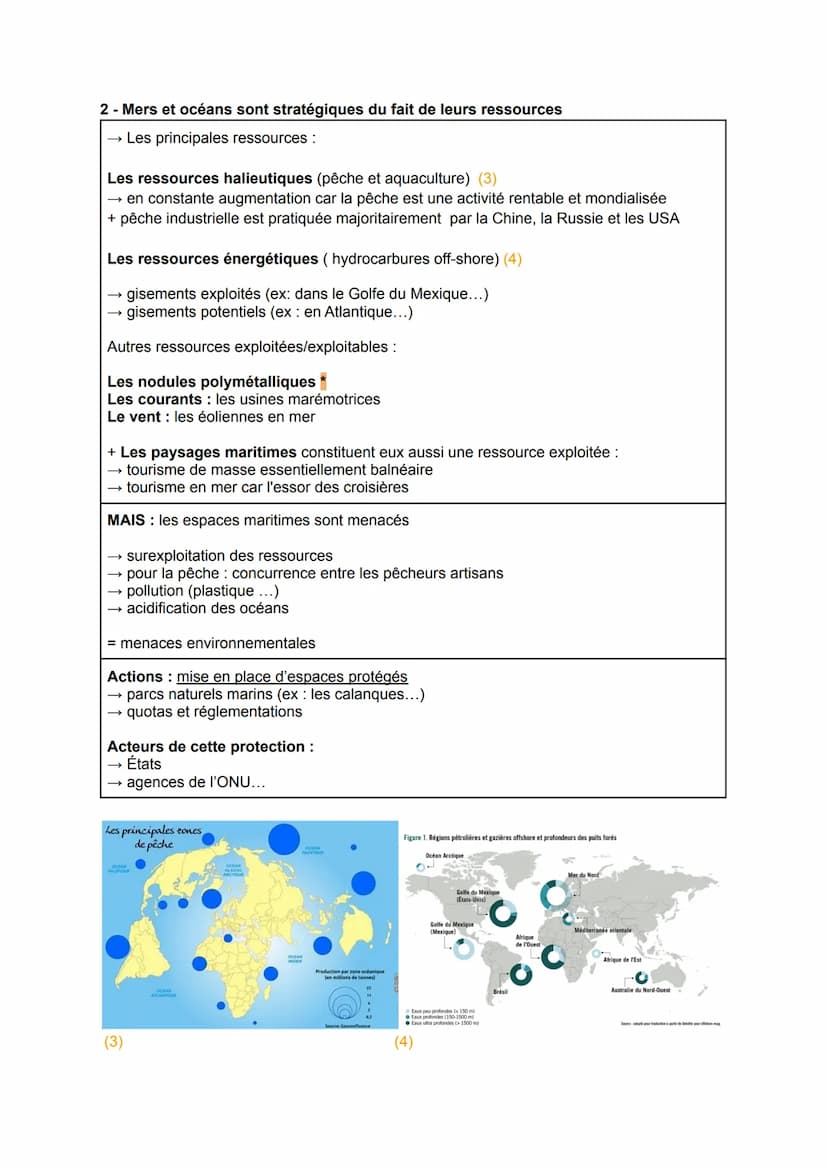 THÈME 1: MERS ET OCÉANS AU COEUR DE LA MONDIALISATION
CHAPITRE 1: vecteurs essentiels de la mondialisation, entre appropriation, protection 