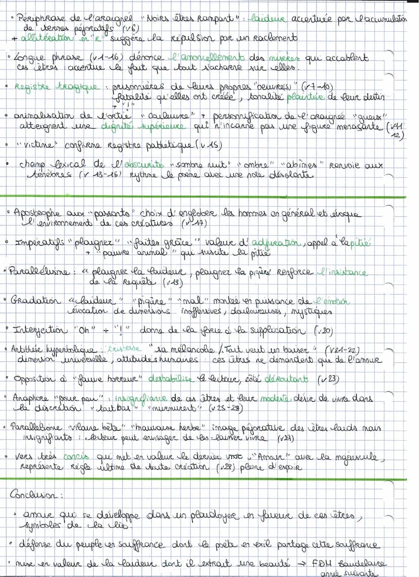 
<h2 id="analysedutextejaimelaraignedevictorhugo">Analyse du texte "J'aime l'araignée" de Victor Hugo</h2>
<p>Dans le poème "J'aime l'araign