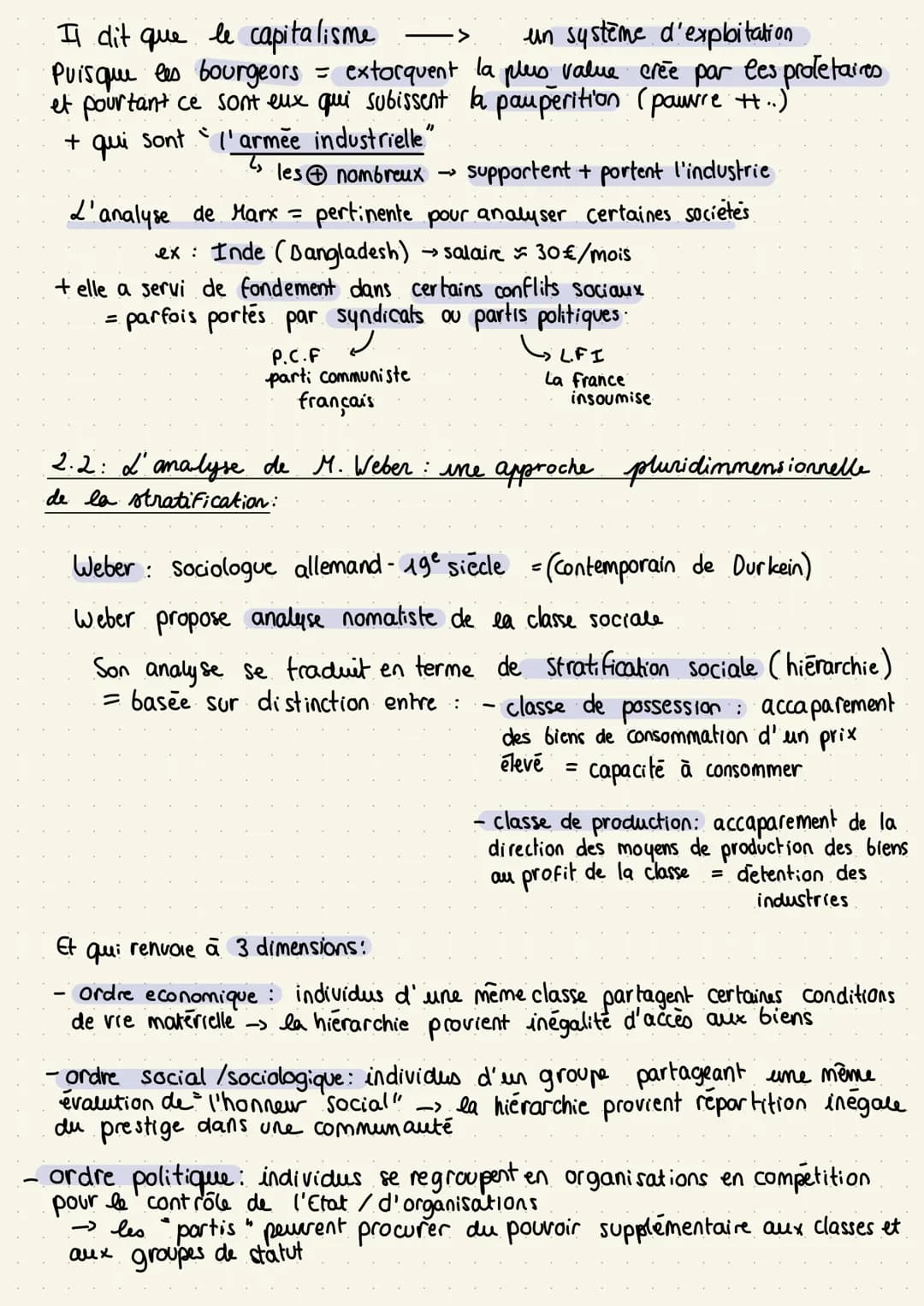 دا
chap 3
sociologie
Comment est structurée la société
française actuelle ?
inegalite: ensemble des differences qui entrainent des avantages