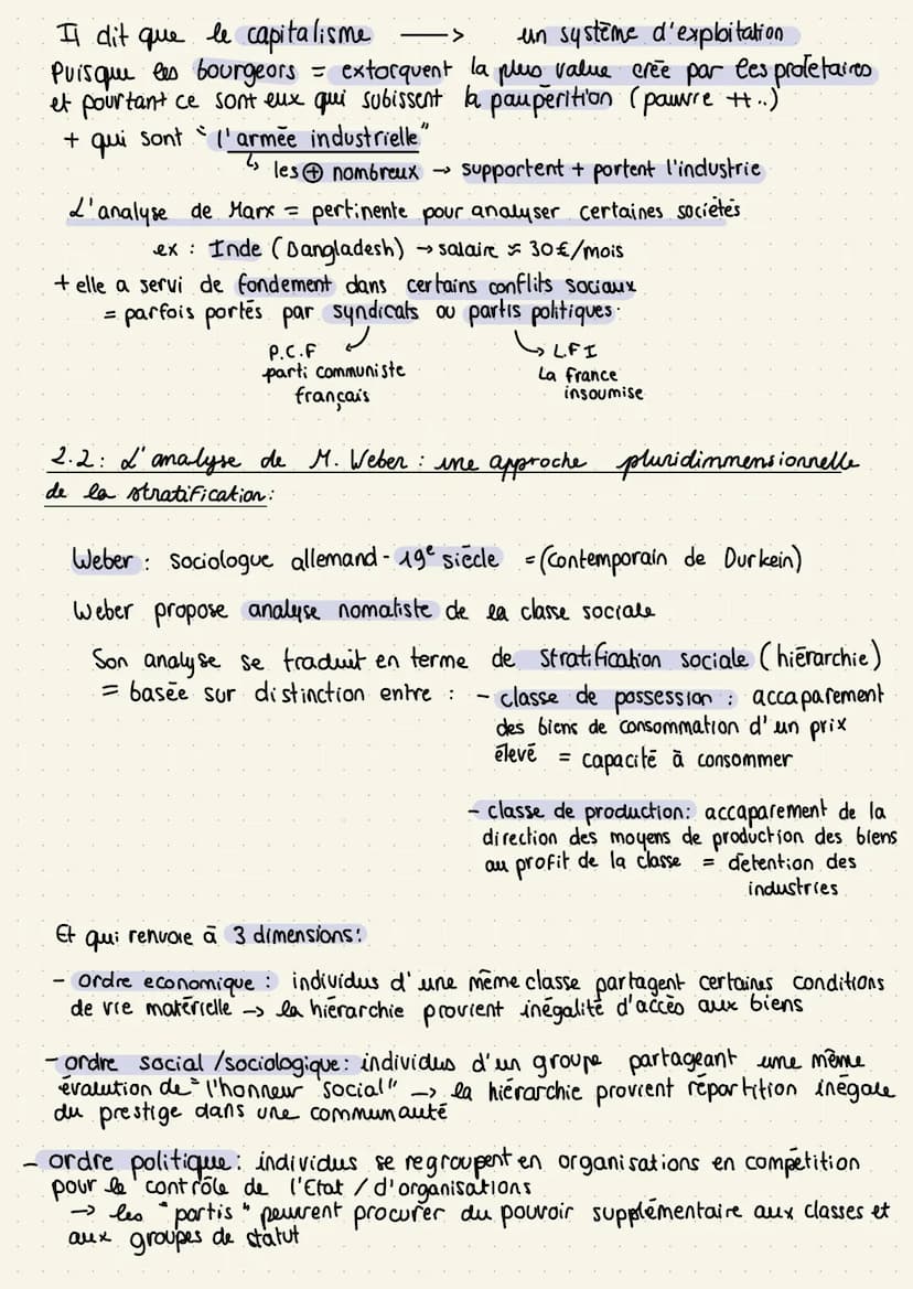 دا
chap 3
sociologie
Comment est structurée la société
française actuelle ?
inegalite: ensemble des differences qui entrainent des avantages