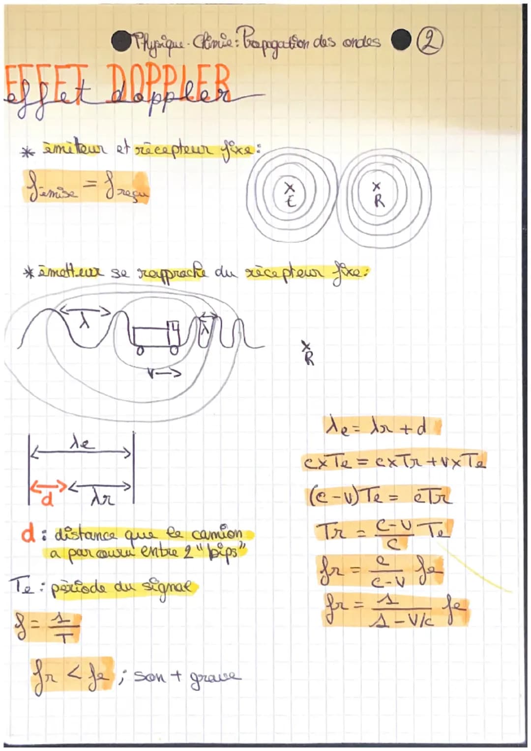 Physique-Chimie: Propagation des onds
DEFINITION
onde progressive: phinomène de propagation d'une perturbation,
dans un milieu avec transpor