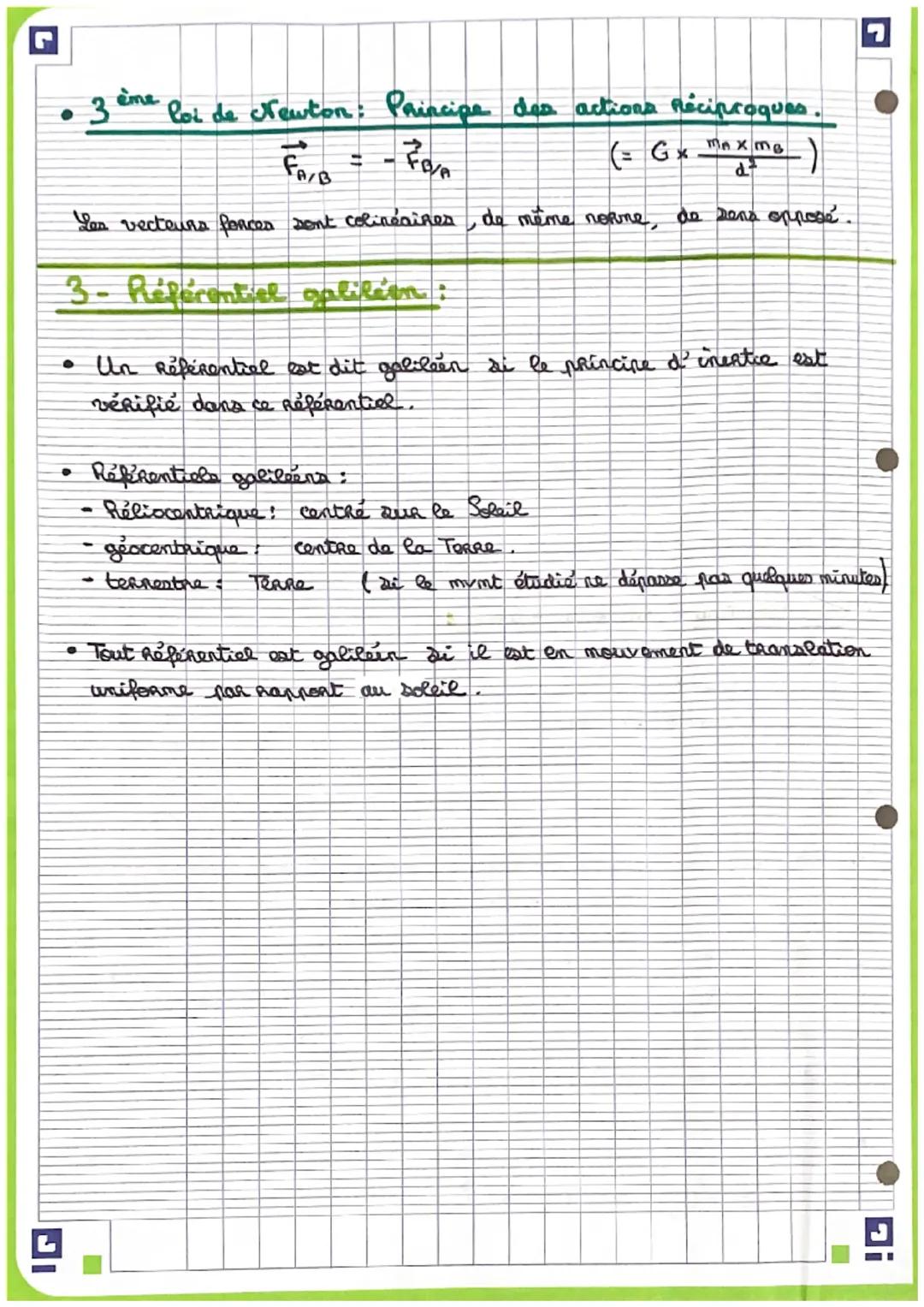 اد
Semouvement et
1- Le système:
r
• Gbjets dont on étudie le mouvement
·
Pour simplifier son étude
le milieu extérieur agit sur lui.
on mod
