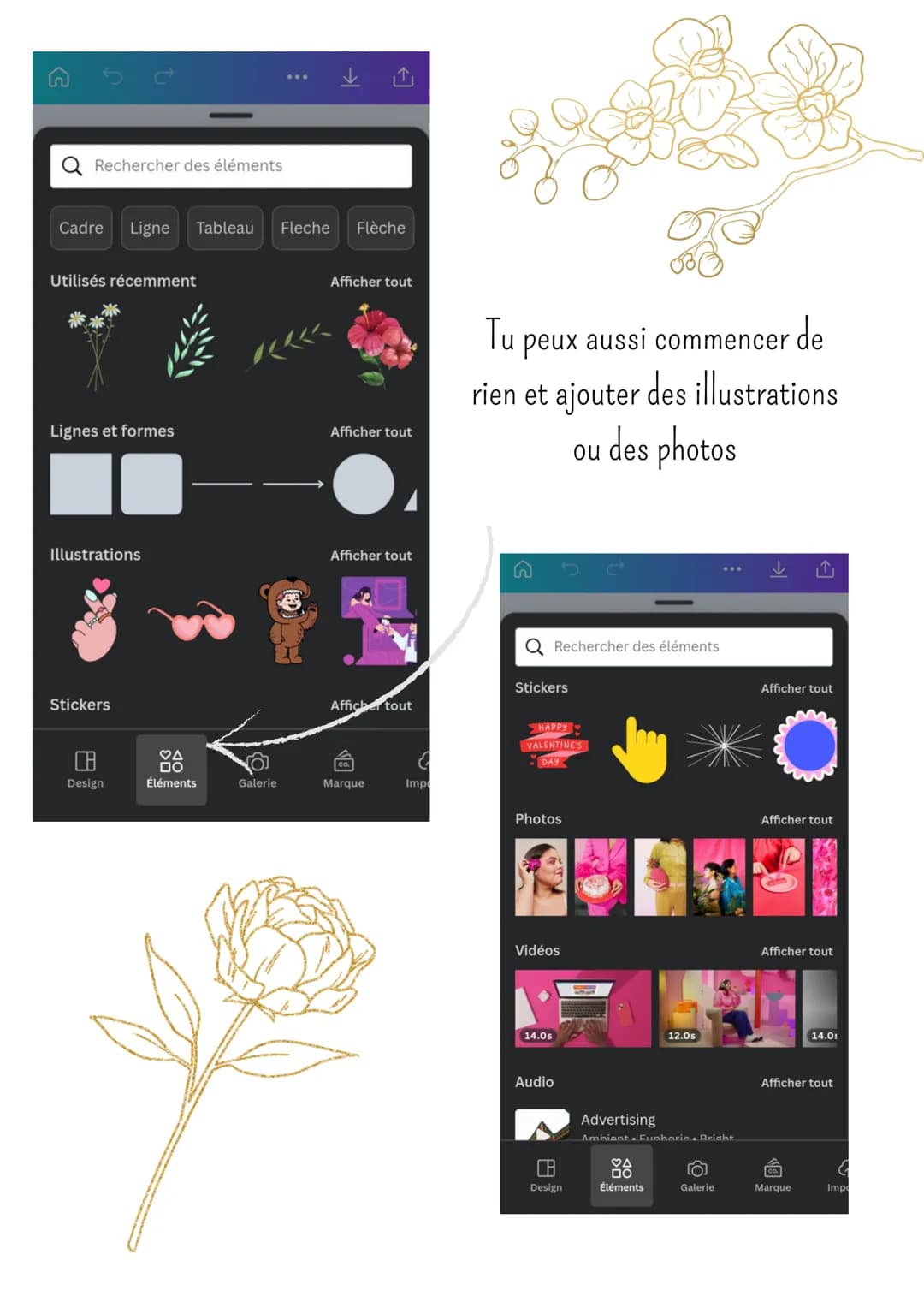 Faire une fiche avec Canva
Canva est un super site de design, pour toutes
sortes de documents.
|||
Pour vous
Doc
Q Rechercher votre contenu 