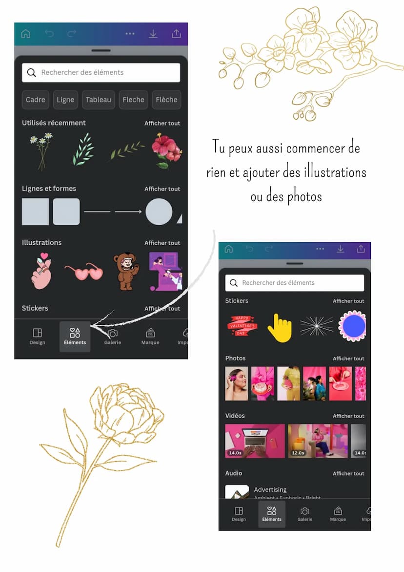 Faire une fiche avec Canva
Canva est un super site de design, pour toutes
sortes de documents.
|||
Pour vous
Doc
Q Rechercher votre contenu 