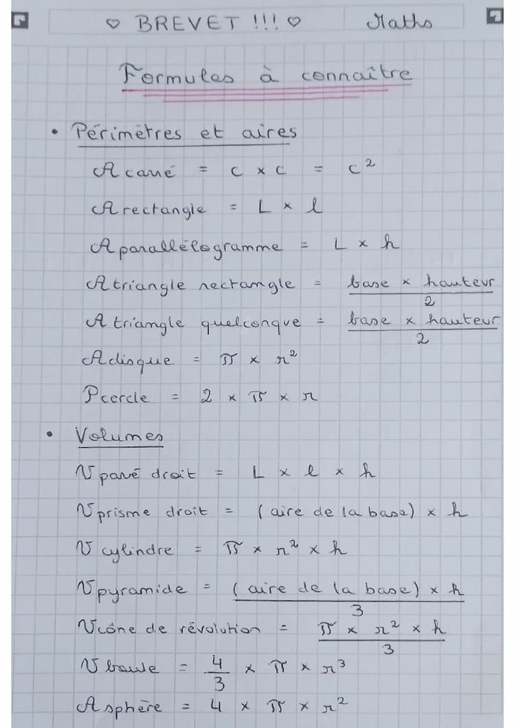 Know Mathématiques, les formules ! thumbnail