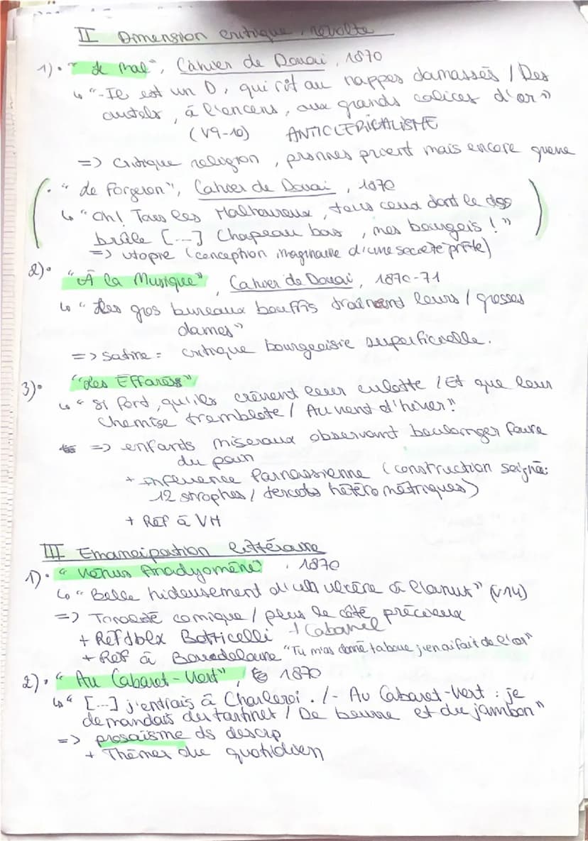 CITITIONS DISSERT
SR Rimbaud
I. Projed poetique de Rimbaud
1). "Lettre du voyant" ②Lettre à Paul Demery, 1871
9).
5)°
4).
ما
ما
4
C
"
Car je