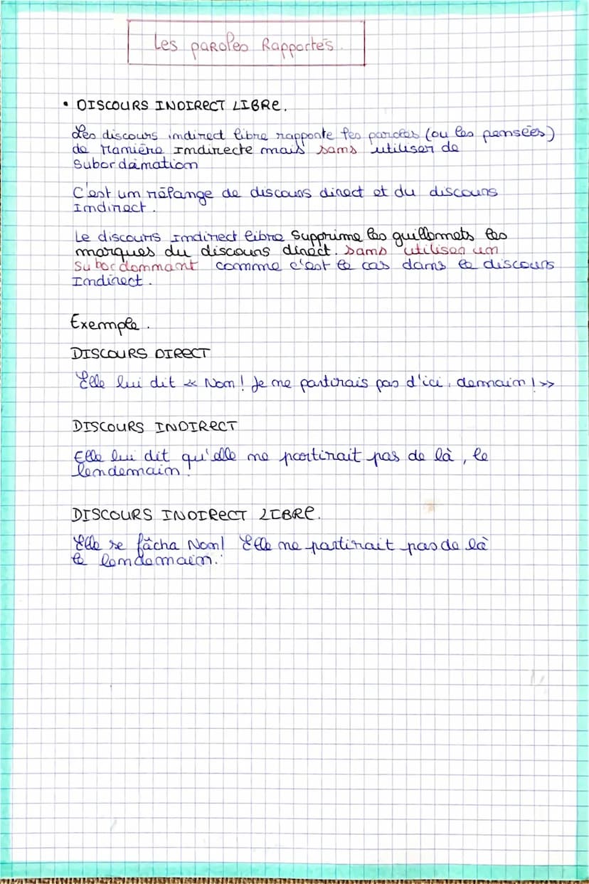 1
}
●
les tinets
à chaque
Now olle
prise de
parole.
●
DISCOURS DIRECT
Brançais
Les pandles nappontees.
Armand lui demanda
Es-tu prêt?
-Janri