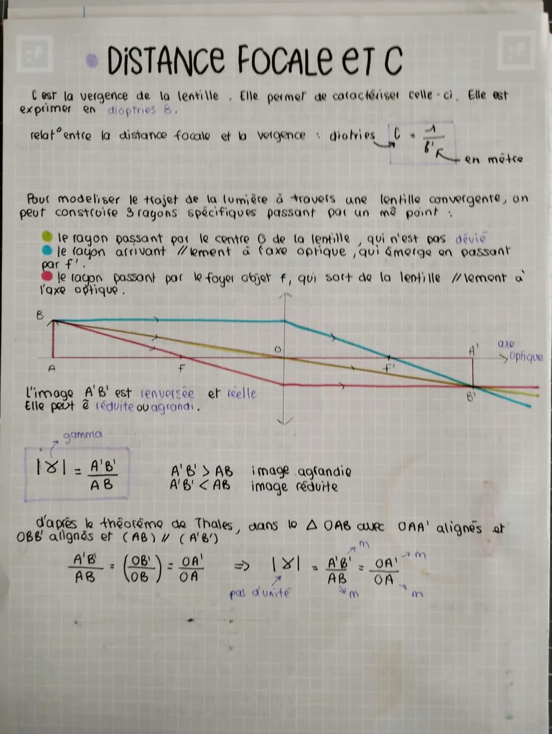 E Chapitre 2-3: la lumière
SPECTRE D'EMISSION
Toute est constituée d'une ou pirs radiat° lumineuse, chacune d'elles étant
caractérisée par s