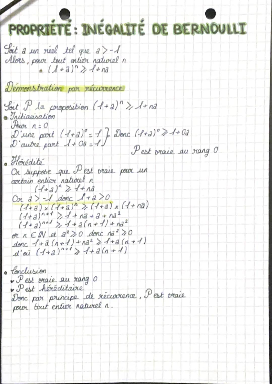 lim Un
lim Vn
limm Un + Vn
lim Un
lim Va
lim
Un
Vn
Pédaction
7
l
l'
lim Un
l 150 150 0
lim Vn
l'
limm (Unx Vn) ll
l
l'
+8
MATHS
+∞
donc
-8
l