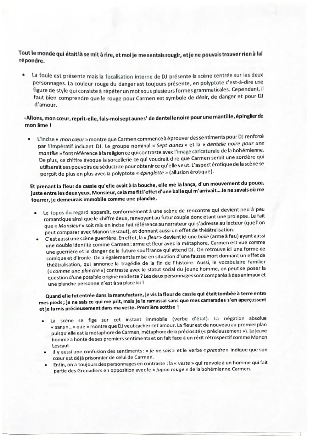 Carmen, Prosper Mérimée - Analyse linéaire
La figure de la bohémienne, de la tzigane, apparaît à de nombreuses reprises dans la littérature 