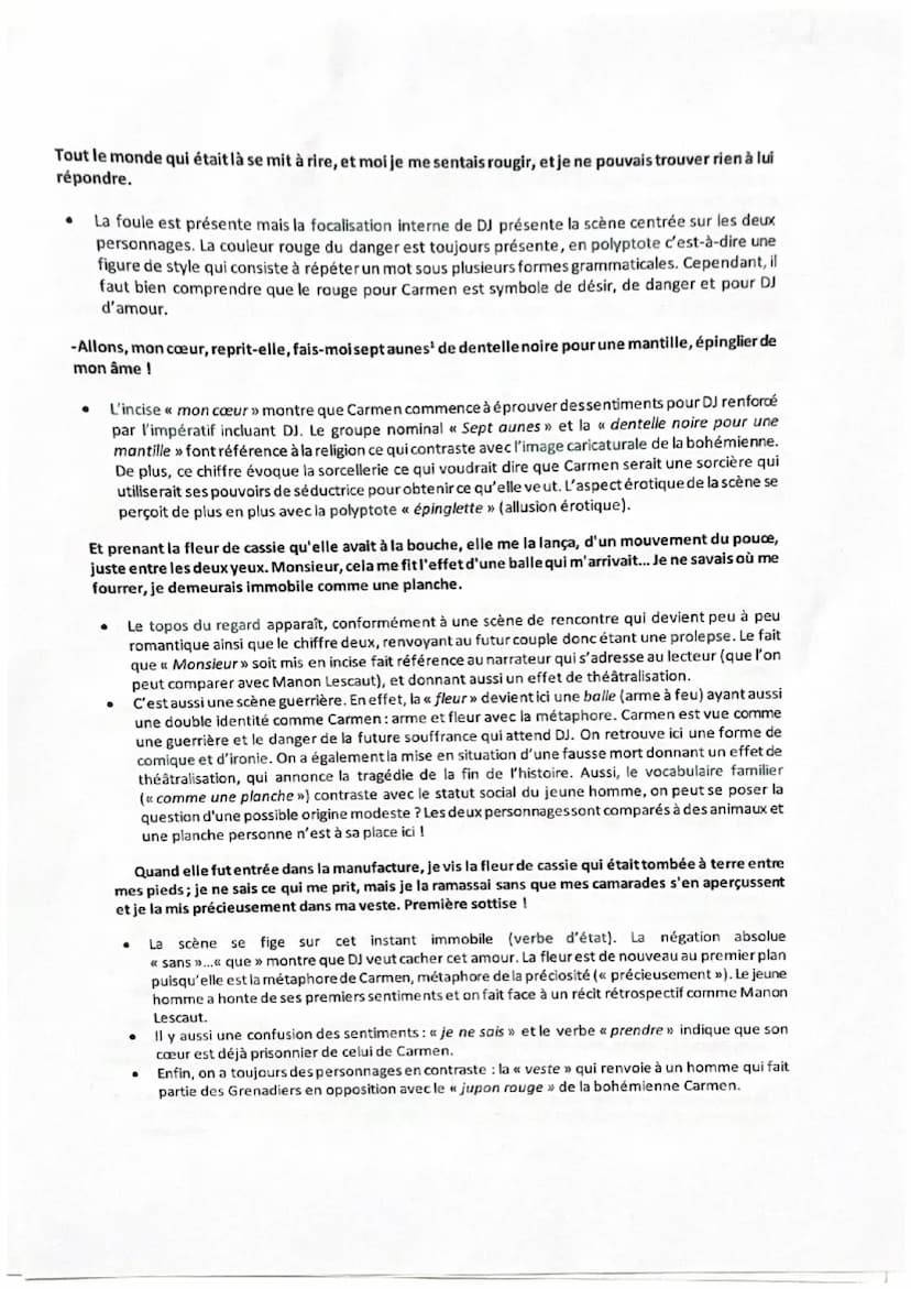 Carmen, Prosper Mérimée - Analyse linéaire
La figure de la bohémienne, de la tzigane, apparaît à de nombreuses reprises dans la littérature 