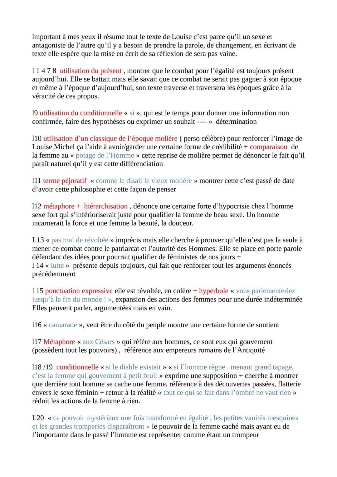 Fiche synthèse n°6
Introduction: Née le 29 mai 1830 à Vroncourt-la-Côte, Louise Michel institutrice,
écrivaine, militante anarchiste, franc-